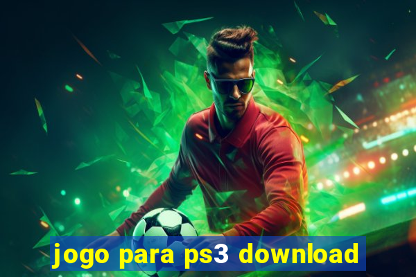 jogo para ps3 download